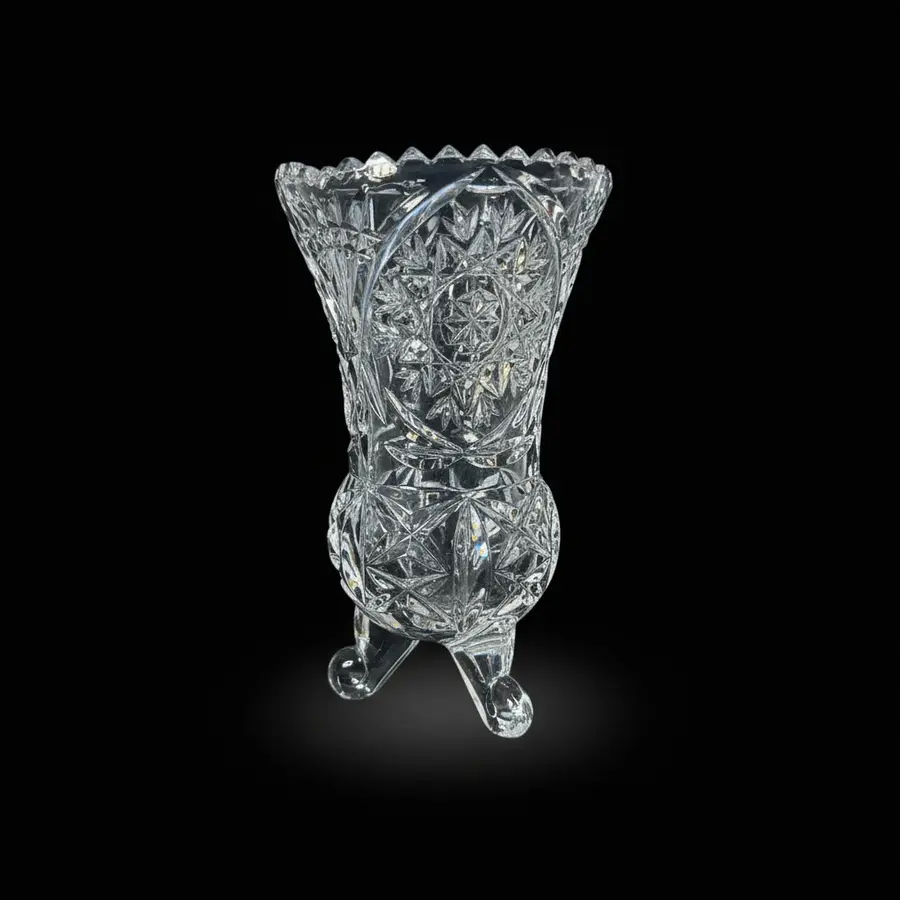 ואזה קריסטל/זכוכית קטנה 14 ס"מ