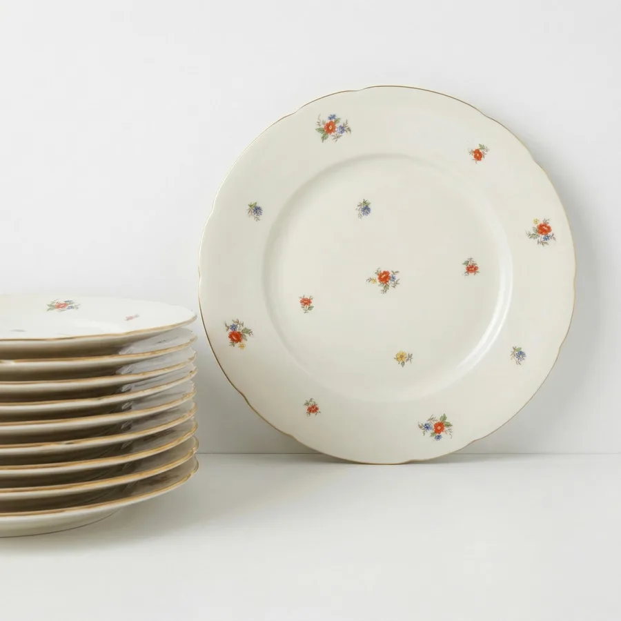 צלחת מנה ראשונה חלק מסרוויס דין