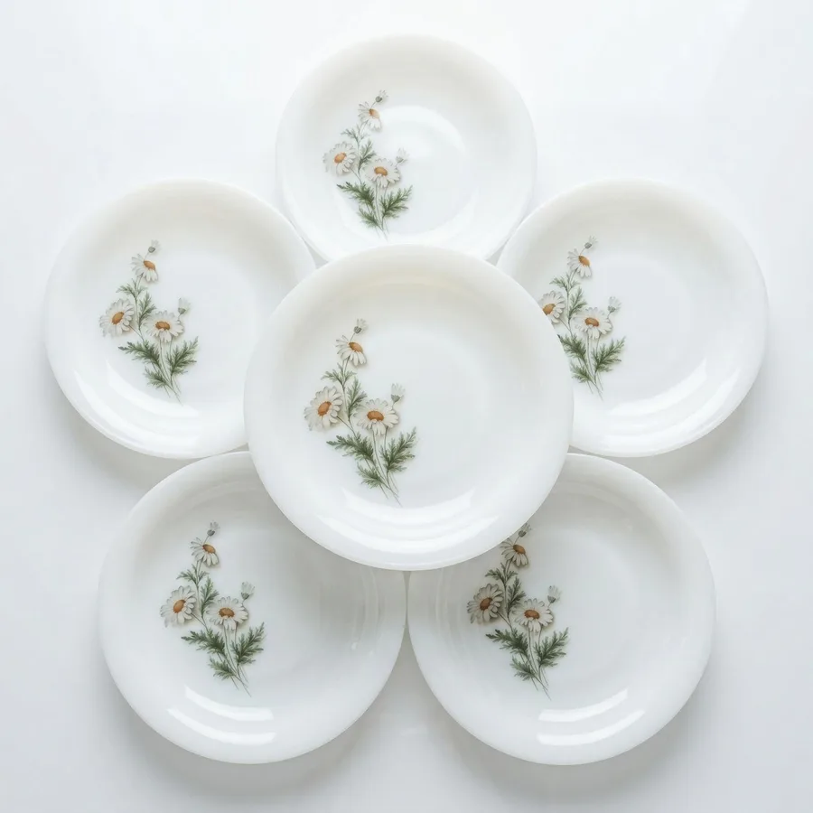 צלחת מרק , מזכוכית "ארקופל "