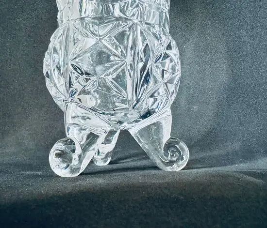 ואזה קריסטל/זכוכית קטנה 14 ס"מ