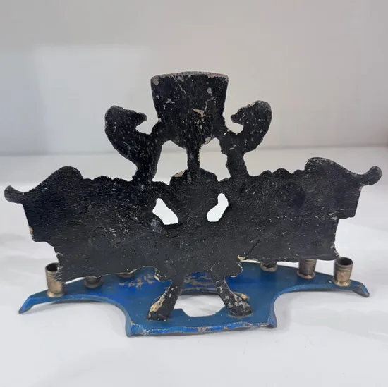 חנוכיה מפליז - וינטג