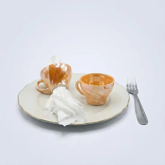 חבקים למפיות מספל פורצלן וינטג'