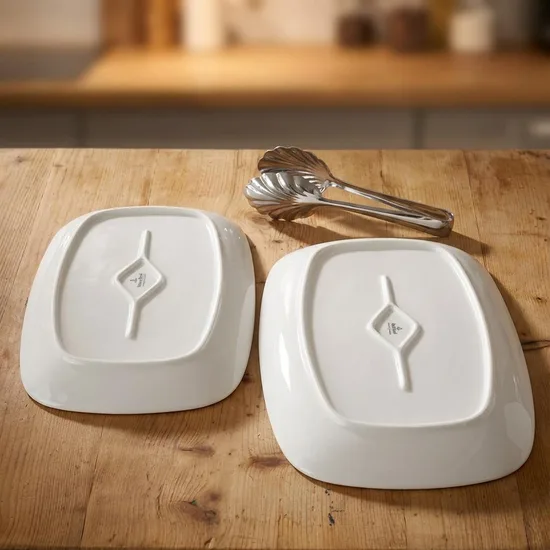 מגש אובלי להגשה 32/20.5 ס"מ מפורצלן