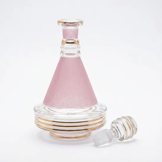 בקבוק קריסטל ורוד עדין