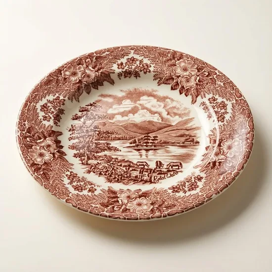 סט טריו מחרס אנגלי בצבע חום