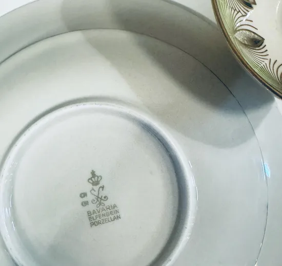 סט בודד טריו מפורצלן