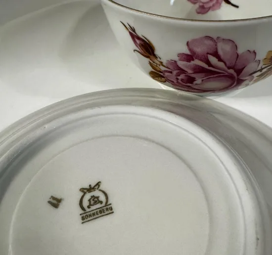 סט בודד טריו מפורצלן