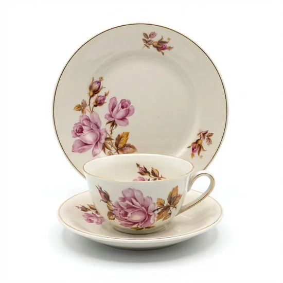 סט בודד טריו מפורצלן