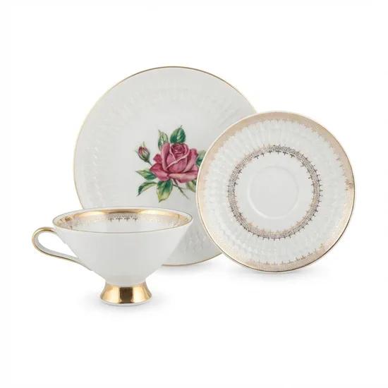 סט בודד טריו מפורצלן