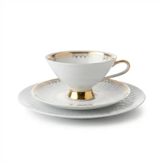 סט בודד טריו מפורצלן