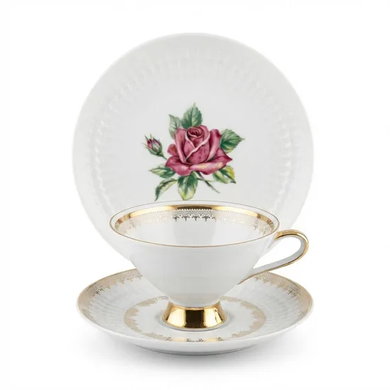 סט בודד טריו מפורצלן