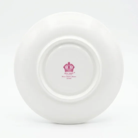 סט בודד ספל וצלחת מפורצלן