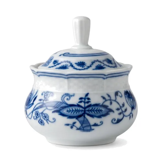 כלי סוכר - "הבצל הכחול" מפורצלן יצרן Thun