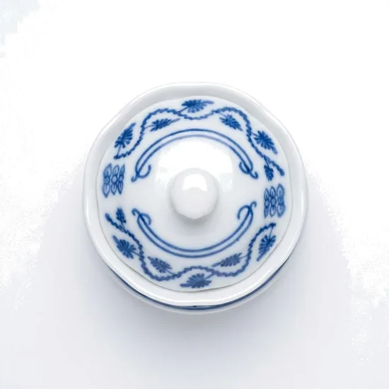 כלי סוכר - "הבצל הכחול" מפורצלן יצרן Thun