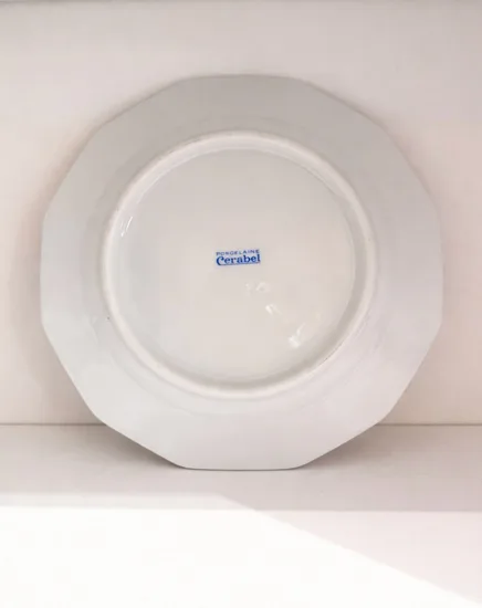 צלחת מנה ראשונה/עוגה מפורצלן