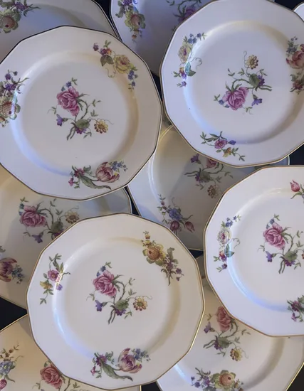 צלחת מרק מפורצלן