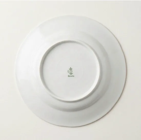 צלחת מרק מפורצלן קוטר 24.5 ס"מ