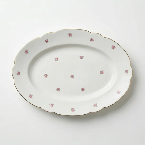 מגש אובלי חלק מסרוויס ריי