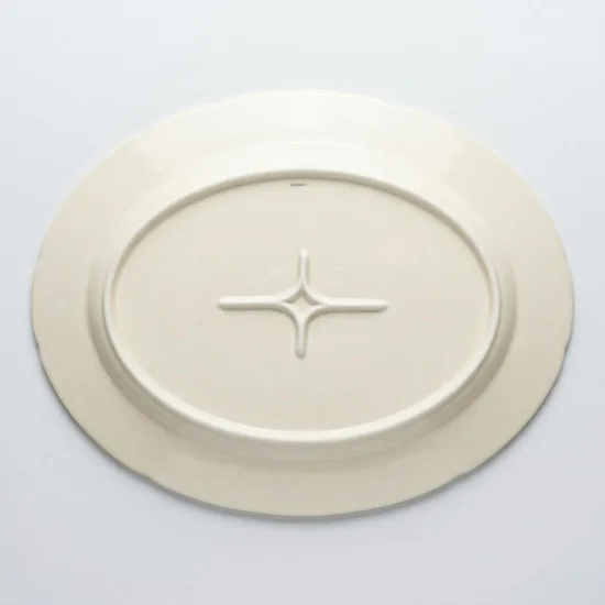 מגש אובלי קוטר 33/23.5 ס"מ חלק מסרוויס דין