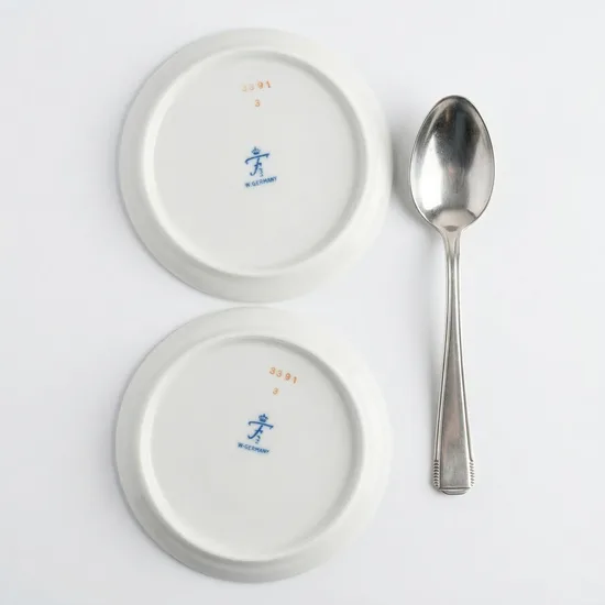 צלחת קטנטנה קוטר 10 ס"מ מפורצלן חלק מסרוויס חן