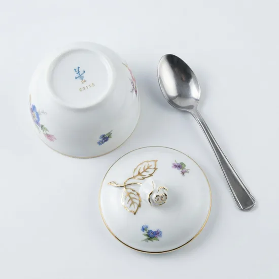 כלי לסוכר מפורצלן חלק מסרוויס חן