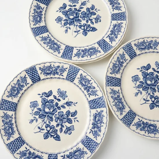 צלחת מנה עיקרית מחרס אנגלי מסדרת מלודי - Melody