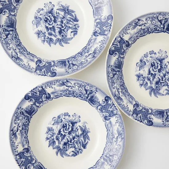 צלחת מרק זכוכית חלבית אטום