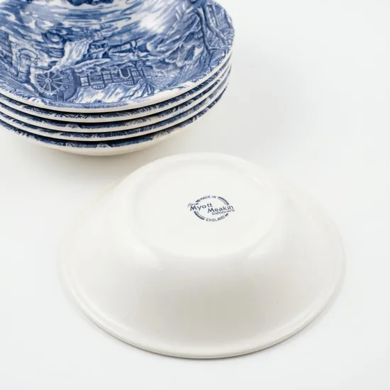 קערית מחרס אנגלי חלק מסרוויס טחנת המים