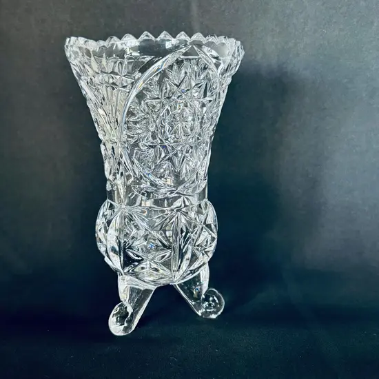 ואזה קריסטל/זכוכית קטנה 14 ס"מ