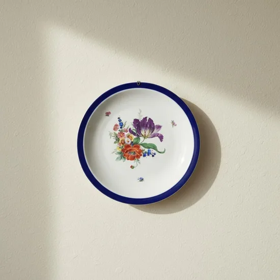 צלחת גדולה להגשה מפורצלן